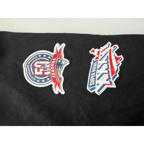 Mitchell & Ness New England Patriots Long Sleeve Shirt Throwback Mens Large New - Picture 5 of 9